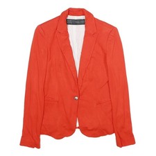 ZARA Veste Blazer Rouge Femme