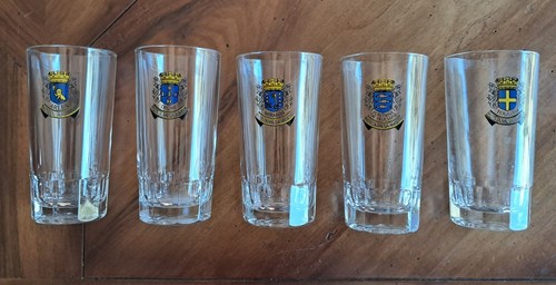 Verres villes bleus pastis - 5,