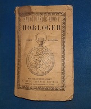 Livre ancien horloger