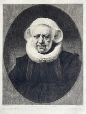 Rembrandt / Jacquemart Gravure