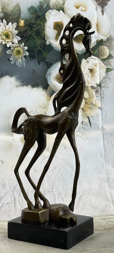 Sculpture bronze abstraite - bronze,