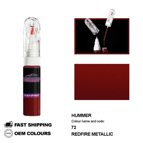 Pour hummer redfire kit de - pour, 72