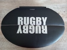 RUGBY Livre ovale en relief