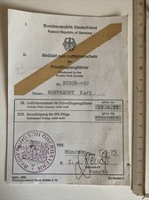 Allemagne 1975 Licence Brevet