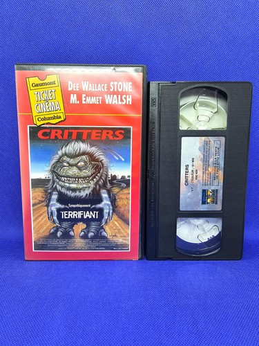 Critters vhs ticket - ticket, cinéma
