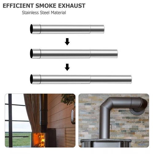 Doublure cheminée acier - de,