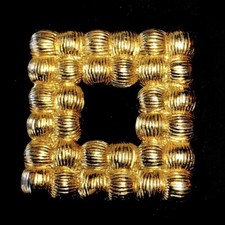 Superbe Broche Passementerie