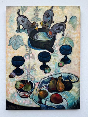 Tableau huile sur toile - , paul