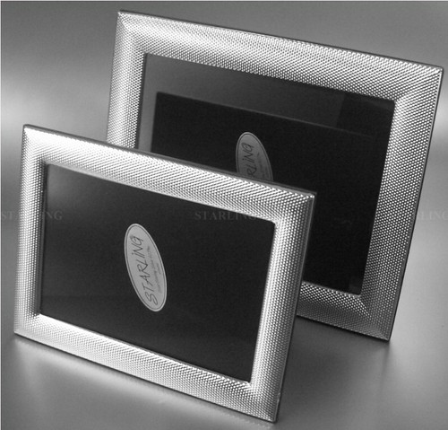 Cadre photo massif argent - cadre, en