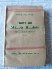 Roman curiosa Harold Birdway Dans un manoir anglais Tome 1