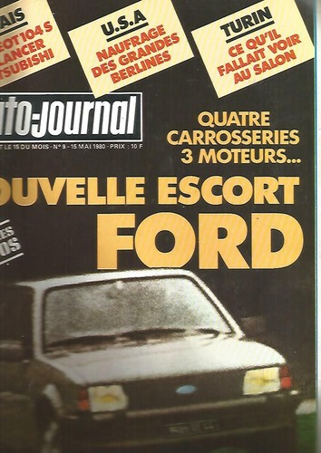 Auto journal 09 - l'auto, ford