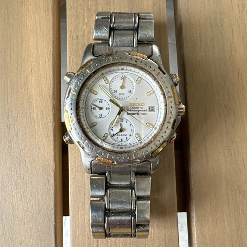 Montre chronographe seiko - chronographe,