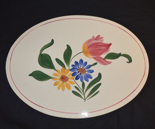 Ancien dessous plat ovale - dessous, de