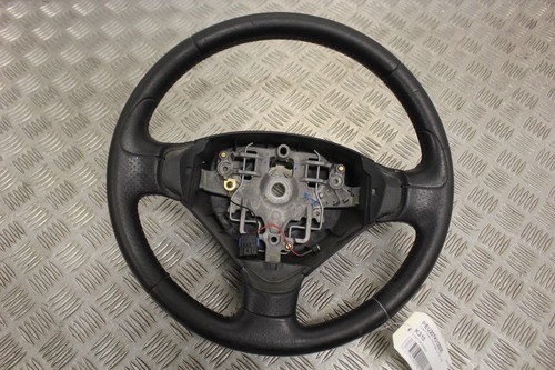 Volant cuir noir peugeot 207 - cuir,