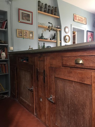 Comptoir bar debut - bar, 20eme