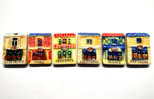 Série complète de fèves FAÇADES DE NOS REGIONS Brioche Dorée 2004 * 203