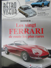 Magazine RETROVISEUR N° 338	nov-17	Ferrari 599 GTO Superamerica -Laferrari - Bar