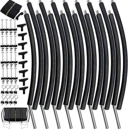 12ft pcs trampoline curved - trampoline,