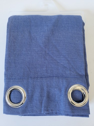 Casa rideau drap bleu chiné - drap,
