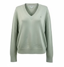 TOMMY JEANS pull fin col V