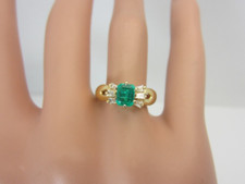 Bague En Or Jaune 14K Avec