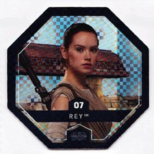  Jeton Cosmic Shells Star Wars  Leclerc 2016 N°07 REY NEUF