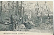 CPA - ARTAIX (71) Le Gué du Moulin - ANIMEE