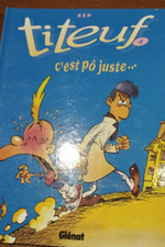 LIVRE   BD    TITEUF       tome 4.   C EST PO JUSTE 1999