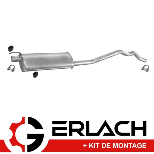 Silencieux intermediaire pour