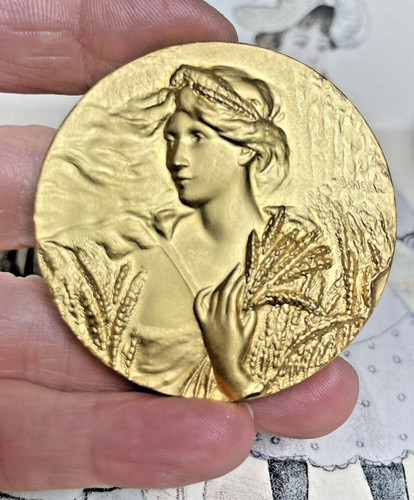 Médaille art nouveau - médaille,
