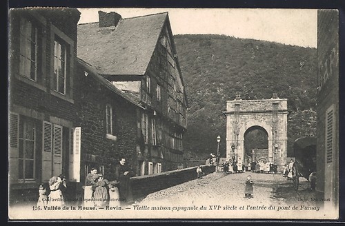 Cpa revin vieille maison - cpa, revin,
