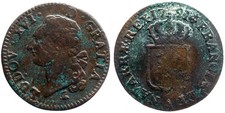 Louis XVI 1 sol 1791 A ( Paris ) (AB184)