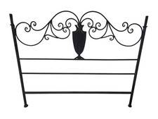 tête de lit en fer forgé