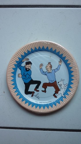 Herge serie 10 assiettes - herge,