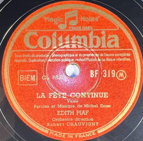 Edith piaf fête - edith,