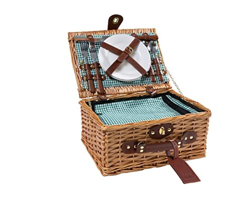 Panier pique nique osier - pique-nique,