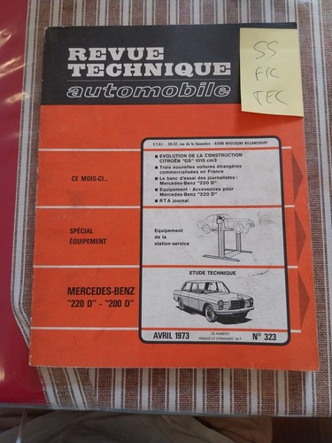 Revue technique mercedes 220 - revue,