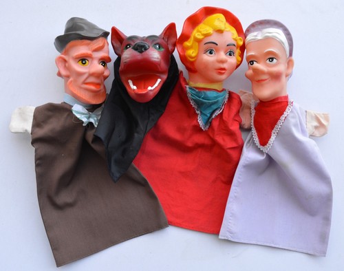 Lot marionnettes à main - de,