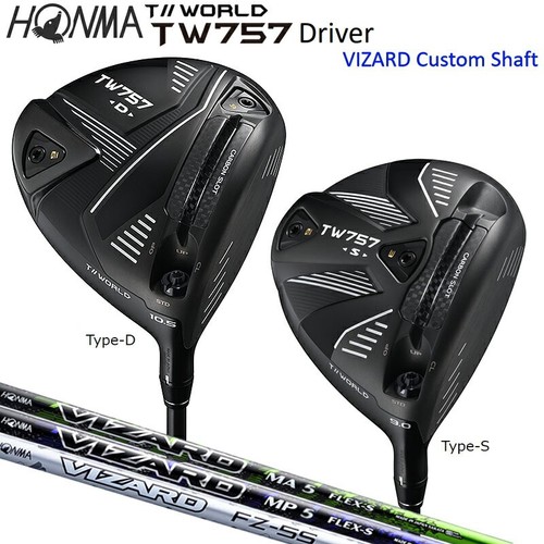 Honma tw757 type driver 9deg - honma, type-d