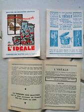 Cl1 - Livret de recettes L'IDÉALE bocal bouteille conserve LES ISLETTES