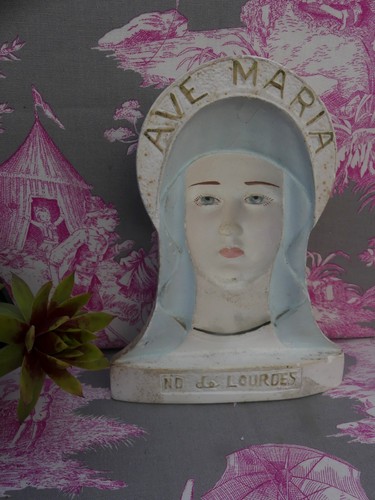 Buste ave maria lourde - maria, de