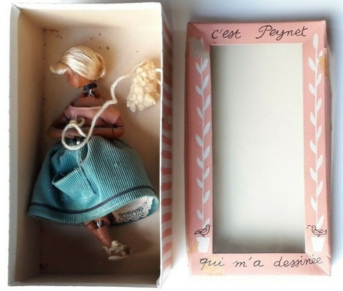 Poupee peynet bergere - poupee,