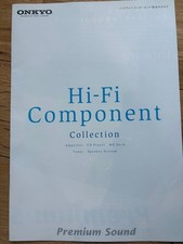 Catalogue ONKYO Hi-Fi