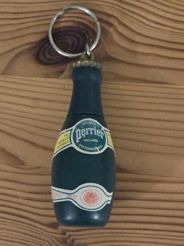 Porte clé bouteille perrier - porte-clé,