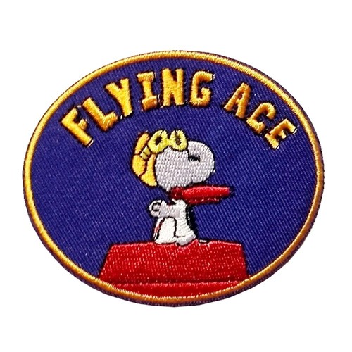 Patch écusson snoopy aviateur - patch,