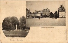 CPA ÉPERNAY - Bas Jardin -