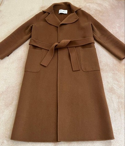 Manteau long max mara marron - max,
