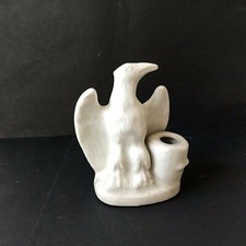 ENCRIER AIGLE IMPÉRIAL PORCELAINE DE PARIS Napoleon’s eagle porcelaine inkwell 