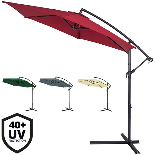 Parasol aluminium 300cm - parasol,