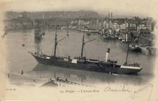 CPA DIEPPE L'AVANT PORT